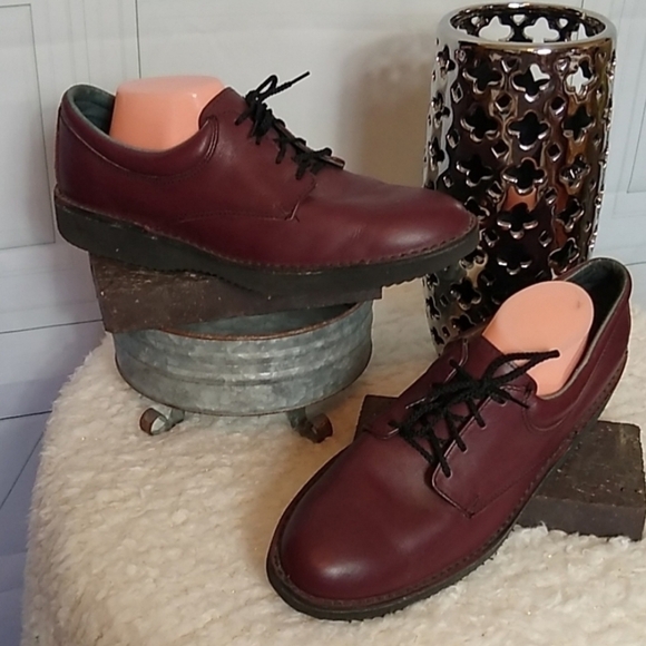 BROWN Lightweight Men's Oxford Dress Shoes Size 10 - Eva Tech - Picture 9 of 9